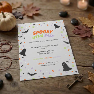 Süße Halloween-Kostüm-Party-Einladung für Kinder Einladung
