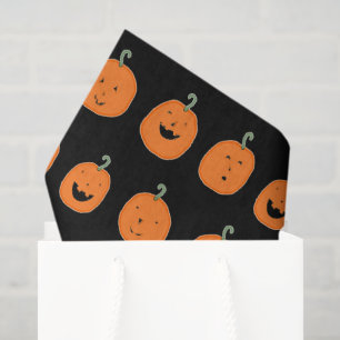 Süße Halloween-Kürbisse Seidenpapier