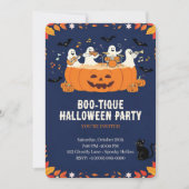 Süße Halloween-Party Einladung (Vorderseite)