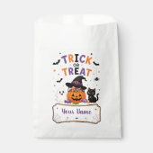 Süße Halloween-Party mit Trick oder Treat Geschenktütchen (Vorderseite)