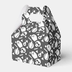 Süße Halloween-Schädel-Konfetti-Kürbis-Sprinkles Geschenkschachtel