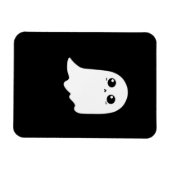 Süße Halloween-Schwangerschaftsankündigung Magnet (Horizontal)