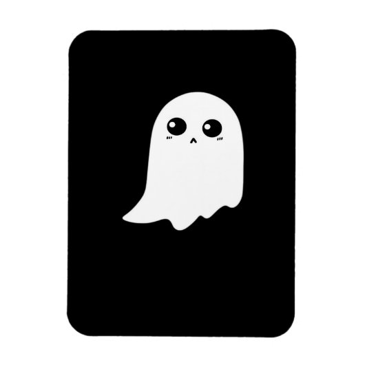 Süße Halloween-Schwangerschaftsankündigung Magnet (Vertikal)
