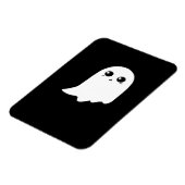 Süße Halloween-Schwangerschaftsankündigung Magnet (Linke Seite)