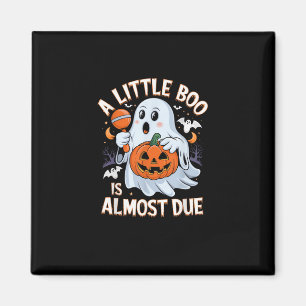 Süße Halloween-Schwangerschaftsankündigung Magnet