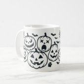 Süße Halloween-Spruch Kaffeetasse (Vorderseite Links)