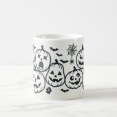 Süße Halloween-Spruch Kaffeetasse (Mittel)