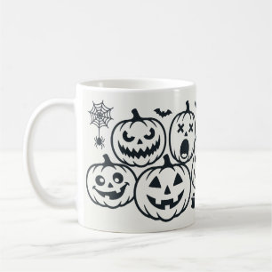 Süße Halloween-Spruch Kaffeetasse