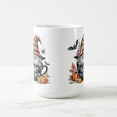 Süße Halloween-Tasse mit Elf in der Kaffeetasse |  (Mittel)