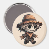 Süße Halloween-Vogelscheuche Magnet (Vorderseite/Rückseite)