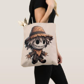 Süße Halloween-Vogelscheuche Tasche (Von Nahem)