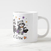 Süße Halloween-Waschbären-Streich-oder-Überraschun Jumbo-Tasse (Rechts)