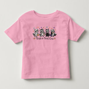 Süße Halloween-Waschbären-Streich-oder-Überraschun Kleinkind T-shirt