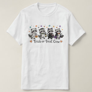 Süße Halloween-Waschbären-Streich-oder-Überraschun T-Shirt