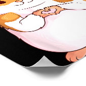 Süße Hamster & Haustier Frauen Hamster-Mutter hamm Poster (Ecke)