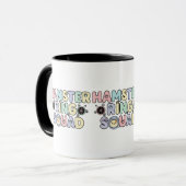 Süße Hamster-Ring-Squad-Pastell-Design Tasse (Vorderseite Links)