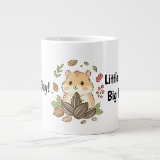 Süße Hamster-Tasse – Kleine Momente, große Freude Jumbo-Tasse