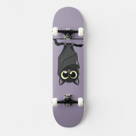 Süße hängende Fledermaus Skateboard