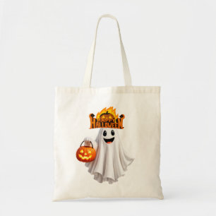 Süße Happy Halloween Geist Tragetasche - Süßes ode