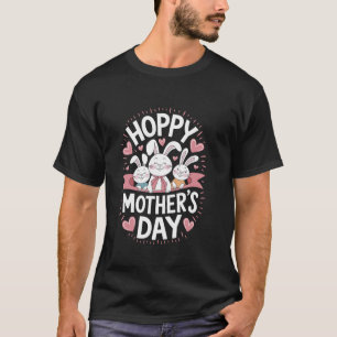 Süße Häschen-Mama Frohen Muttertag T-Shirt