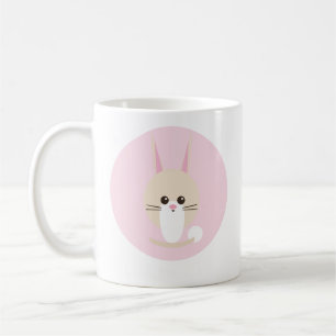 Süße Hasen-Kaffeetasse Kawaii-Kaninchen-Geschenk Kaffeetasse