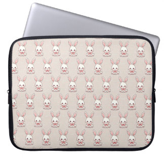 Süße Hasen-Laptoptasche Laptopschutzhülle
