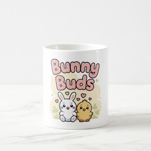 Süße Hasen-Ohren Ostern-Kaffeetasse Kaffeetasse (Mittel)