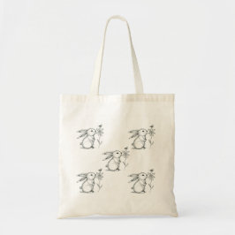 Süße Hasen-Tasche Tragetasche