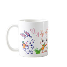 Süße Hasen-Tasse