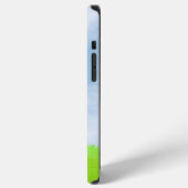 Süße Hasenwiese iPhone 12 Hülle. Hülle (Linke Seite)