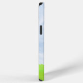 Süße Hasenwiese iPhone 12 Hülle. Hülle (Rechte Seite)