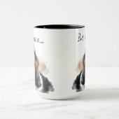 Süße Haustier-Mama Basset Hound Personalisierbarer Tasse (Zentrum)