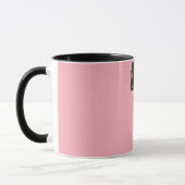 Süße Haustiere im Doodle-Stil Tasse (Links)
