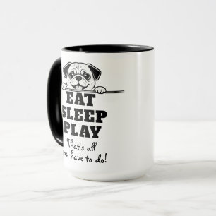Süße Haustiere Minimalistisches Design - Hund 2 Tasse