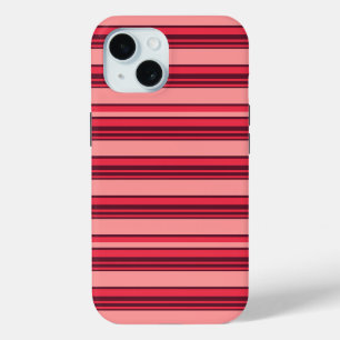 Süße heiße rosa Streifen Case-Mate iPhone Hülle