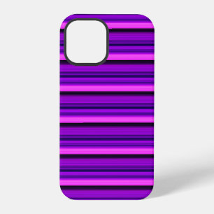 Süße heiße schwarze violette Streifen iPhone 12 Pro Hülle