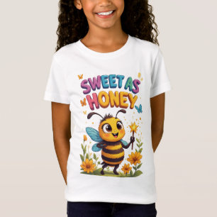 Süße 🐝 Helle Biene Für Spaß Kinder Stil 🐝 T-Shirt