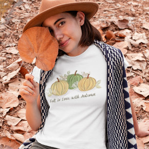 Süße Herbst-Kürbisse Damen Herbst-  T-Shirt