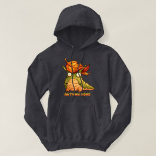 Süße Herbst-Schnecke Herbst-Stimmung Hoodie