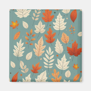 Süße Herbstblätter Magnet