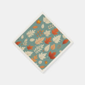 Süße Herbstblätter Serviette (Ecke)