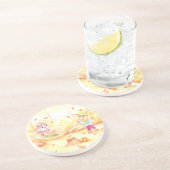 Süße Herbstwanderung im Wald Getränkeuntersetzer (Seite)