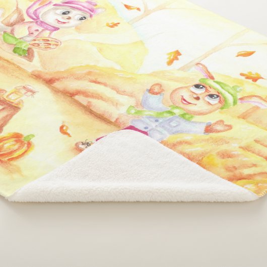 Süße Herbstwanderung im Wald Sherpadecke (3/4)