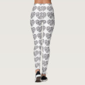 Süße Herz-Leggings Leggings (Rückseite)