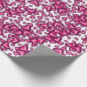 Süße Herz Liebe Form Geschenkpapier (Ecke)
