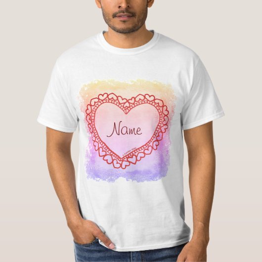 Süße Herzen T-Shirt (Vorderseite)