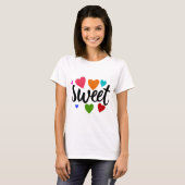 Süße Herzen T-Shirt (Vorne ganz)