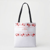 Süße Herzen Tote Bag Tasche (Vorderseite)