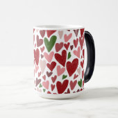 Süße Herzen Valentinstag Tasse (VorderseiteRechts)