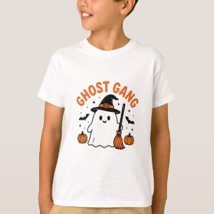 Süße Hexen-Geister-Gang Halloween-Gruppen-Design T-Shirt